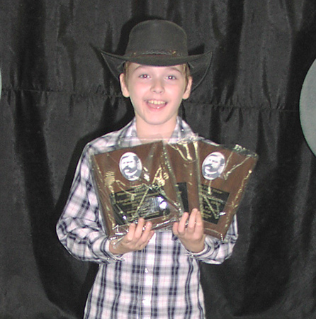 Wild Horse aka Dustin Maiden Youth Division Billy The Kid Champion for all three days.